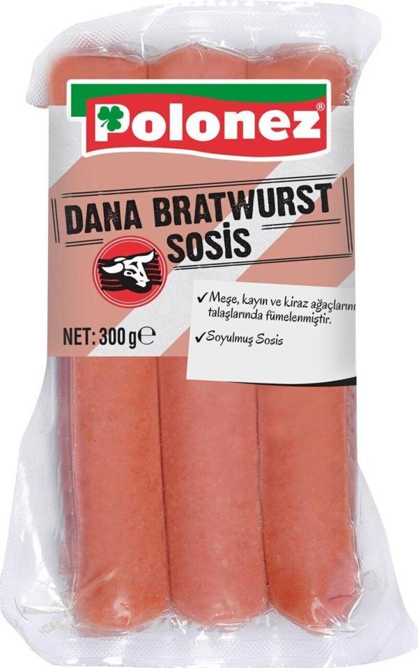 Üçler Polonez Sosis - Bradwurst 400 gr. - Image 1