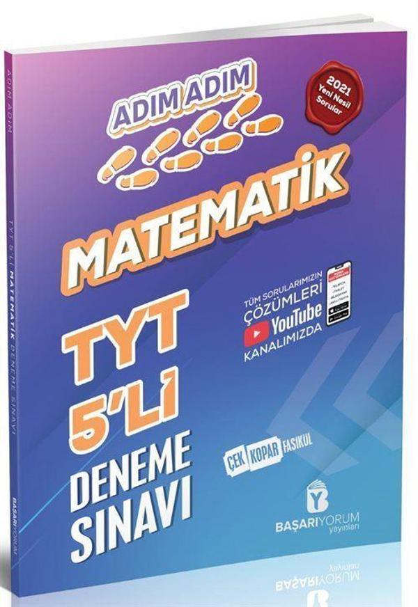 Yeni Nesil Adım Adım 5 TYT Matematik Denemesi - Başarıyorum Yayınları - Image 1