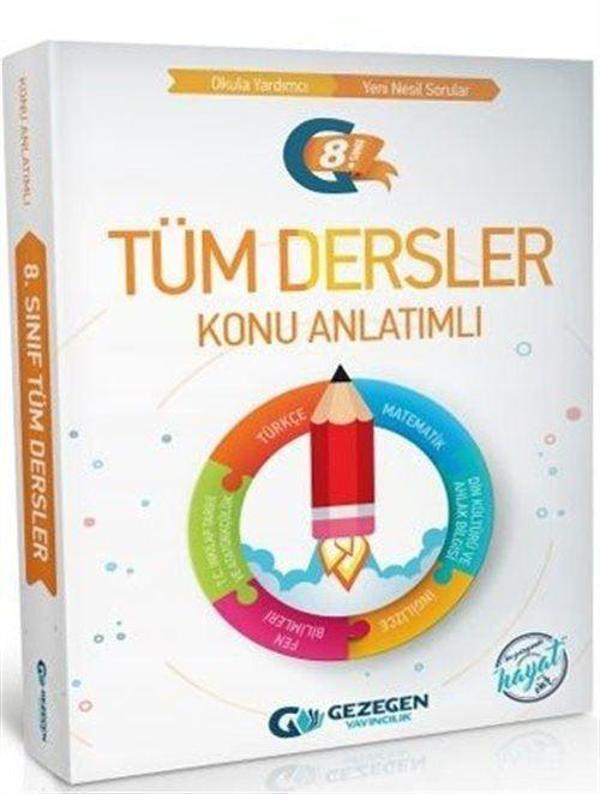 8. Sınıf Tüm Dersler Konu Anlatımlı - Gezegen Yayıncılık - Image 1