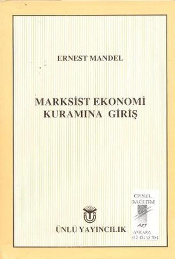 Marksist Ekonomi Kuramına Giriş - Art Basın Yayın - Image 1