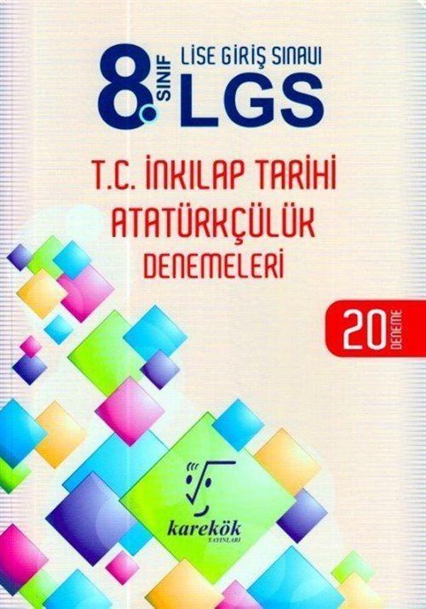 8. Sınıf LGS İnkılap Tarihi Atatürkçülük Denemeleri - Karekök Eğitim Yayınları - Image 1
