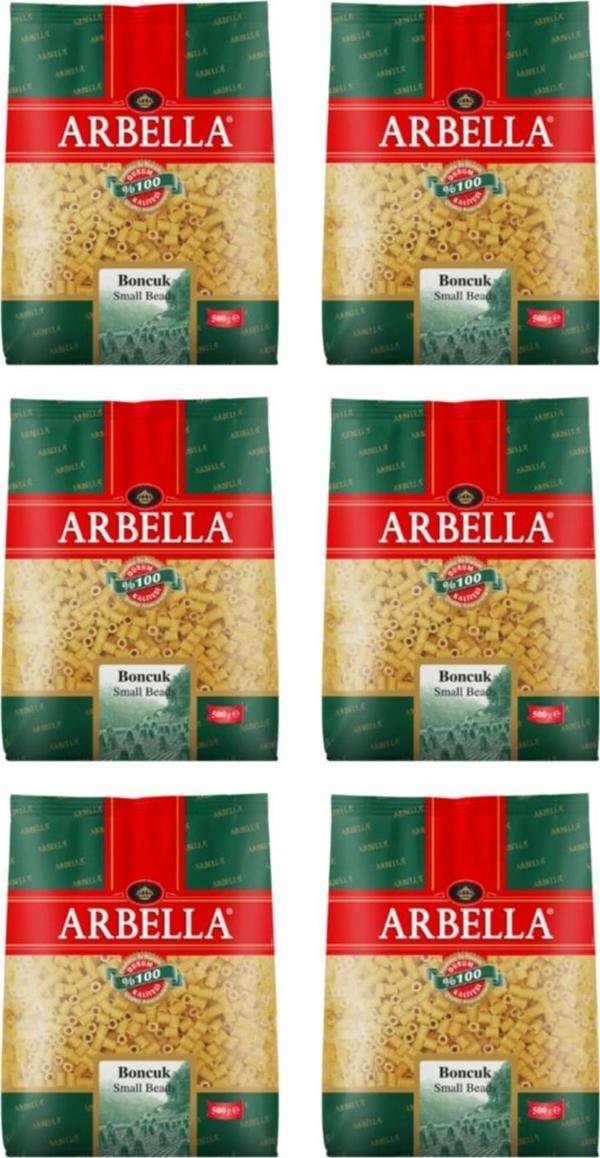 Arbella Boncuk Makarna 500 gr X 6 Adet - Image 1