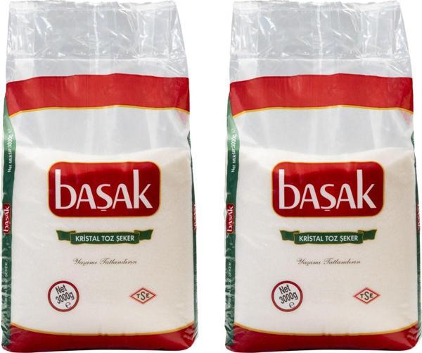 Başak Toz Şeker 3 kg 2 li - Image 1