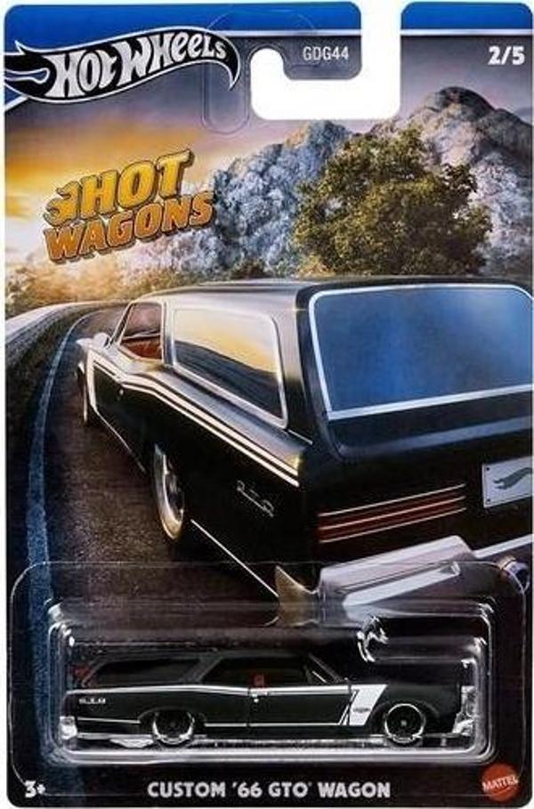 Hot Wheels Premium Hot Wagons Custom '66 GTO Wagon HRR87 - Image 1