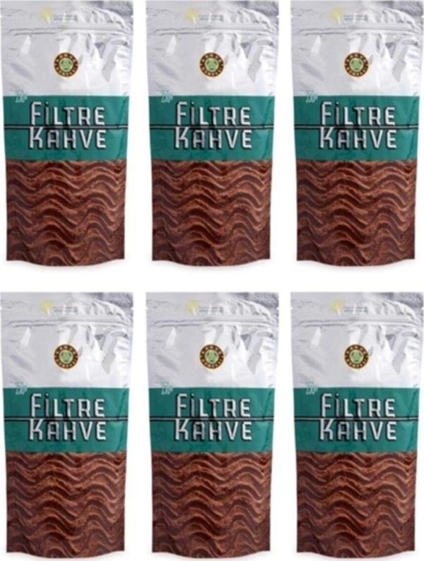 Kahve Dünyası Filtre Kahve 250 gr x 6 Adet - Image 1