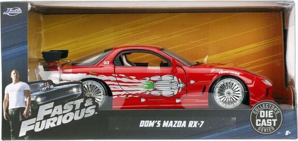 25303033 Hızlı ve Öfkeli 1993 Mazda RX-7 1:24 - Simba - Image 1