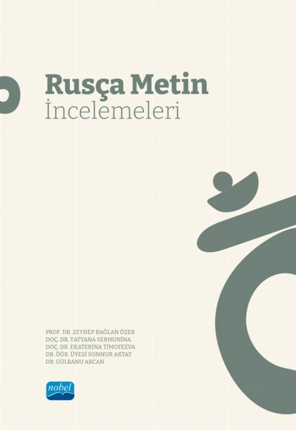 Rusça Metin İncelemeleri - Nobel Akademik Yayıncılık - Image 1