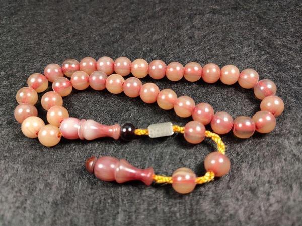 Murhaf Usta Eseri Imzalı Mühürlü Sıkma Kehribar Sertifikalı No 4114 - Image 1