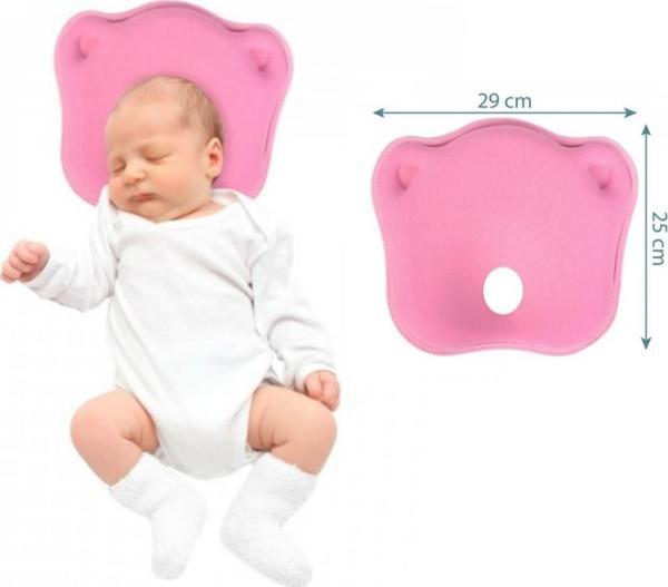 Sevi Bebe 155.2 Bebek Kafa Şekillendirici Yastık Pembe - Image 1