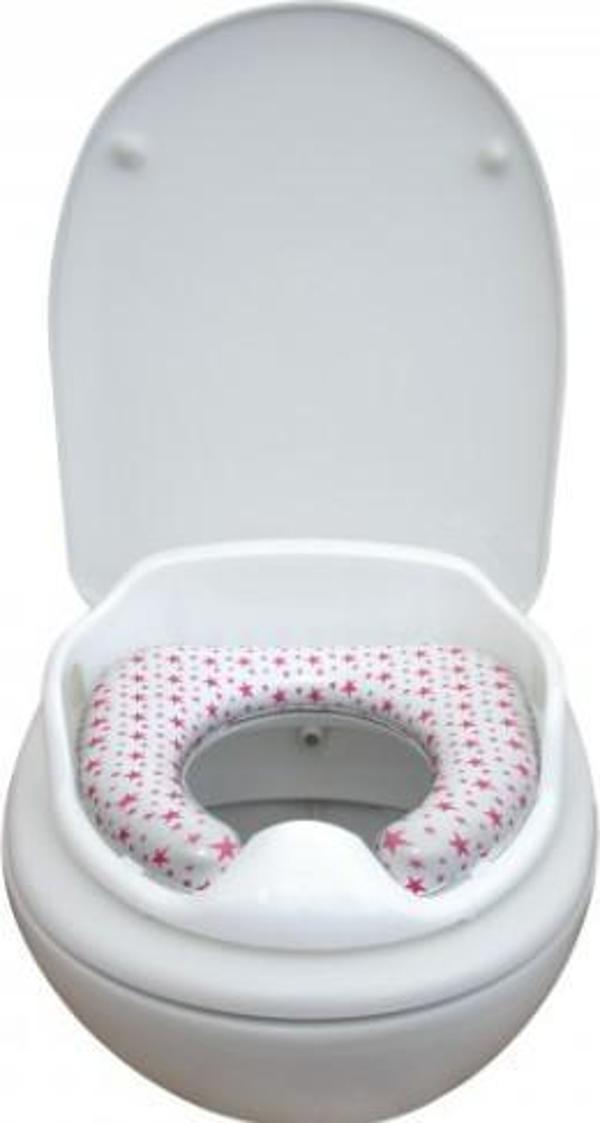 Sevi Bebe 67.59 Lüks Klozet Adaptörü Pembe Yıldız - Image 1