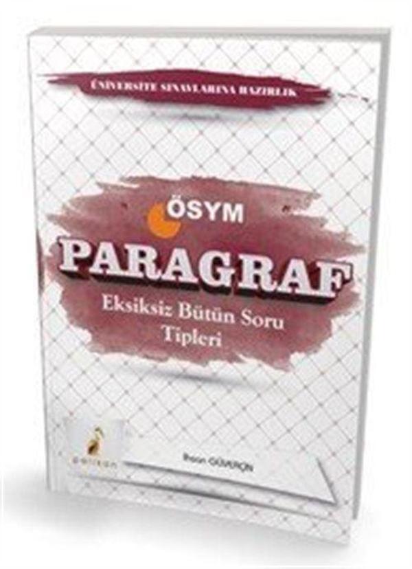 YKS Paragraf Eksiksiz Bütün Soru Tipleri - Pelikan Tıp Teknik Yayınları - Image 1