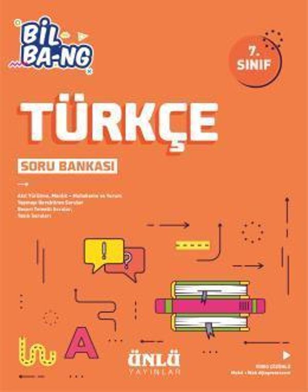 7.SINIF TÜRKÇE SORU BANKASI BİL BANG - ÜNLÜ YAYINLARI - Image 1