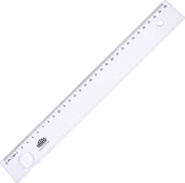 Hatas Mercekli Geniş 30cm Büro Cetveli 0161 - Image 1