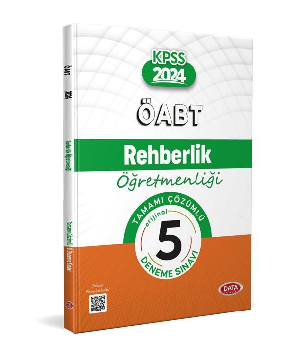 Data Yayınları KPSS ÖABT Rehberlik Öğretmenliği Tamamı Çözümlü 5 Deneme Sınavı - Data Yayınları - Image 1