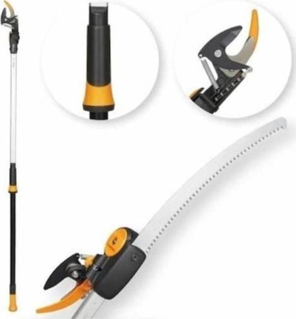 Fiskars 115017 Upx86 Testereli PowergearX Teleskopik Yüksek Dal Budama Makası Testereli - Image 1
