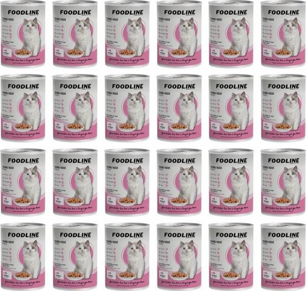 Foodline Tavuklu Yavru Kedi Konservesi 400 Gr x 24 Adet - Image 1