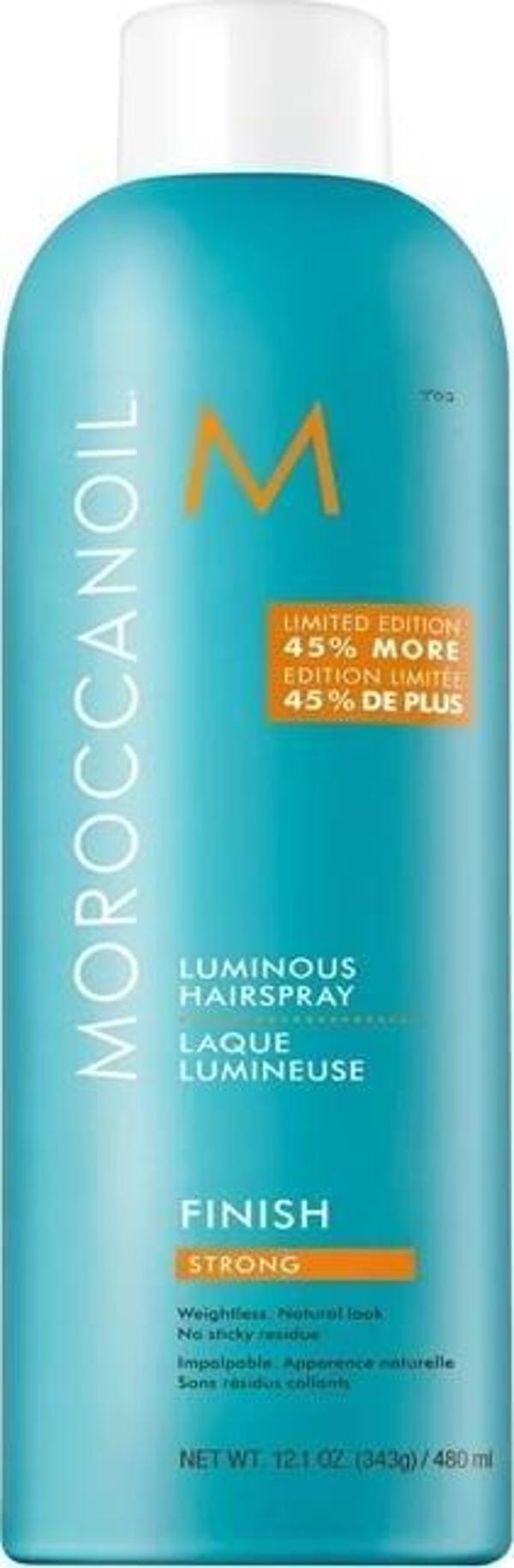 Moroccanoil Luminous Hairspray Strong Güçlü Tutuş Saç Spreyi 480ML - Image 1