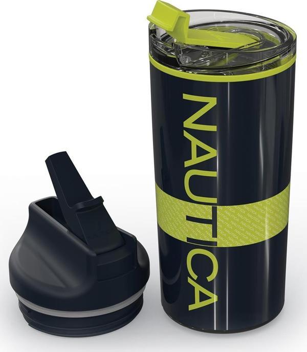 Nautica NTM02 Sport Termos Paslanmaz Çelik 500 ml Navy Lime - Image 1
