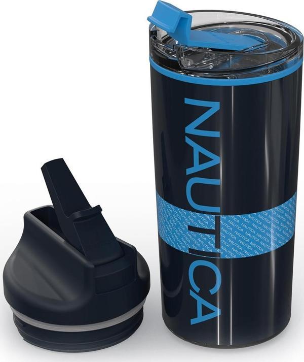 Nautica NTM02 Sport Termos Paslanmaz Çelik 500 ml Sky Blue - Image 1