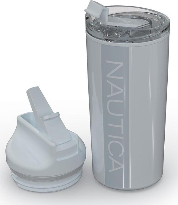 Nautica NTM02 Sport Termos Paslanmaz Çelik 950 ml Pale Blue - Image 1