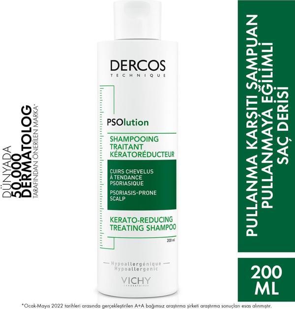 Vichy PSOlution Pullanmaya Karşı Bakım Şampuanı 200 ml - Image 1