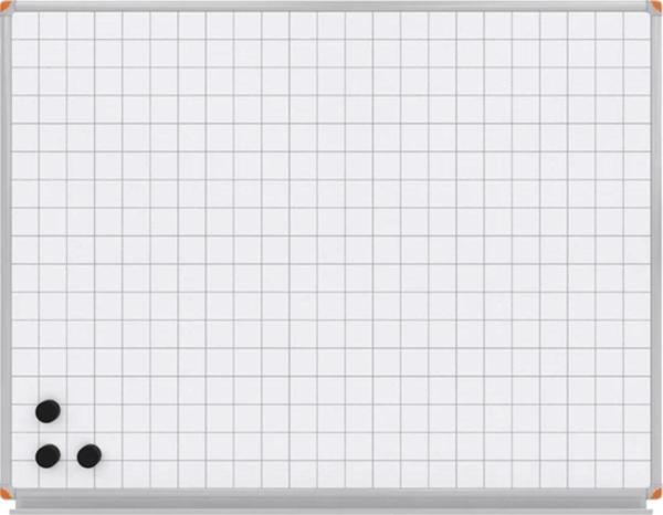 Panda 120 x 180 Cm Kareli Mıknatıs Manyetik Yüzey Duvara Monte Beyaz - Pan593B - Image 1