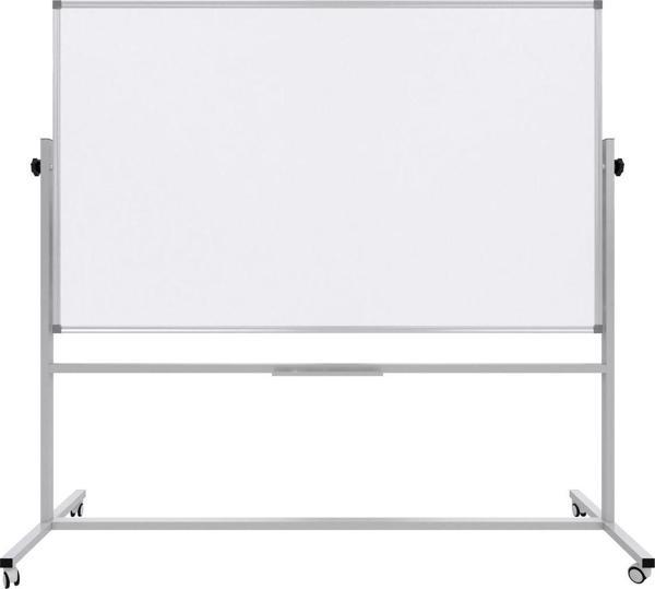 Panda 120 x 200 Cm - 360° Dönerli Ayaklı Çift Taraflı Tekerlekli Mobil Yazı Tahtası - Pan303 - Image 1