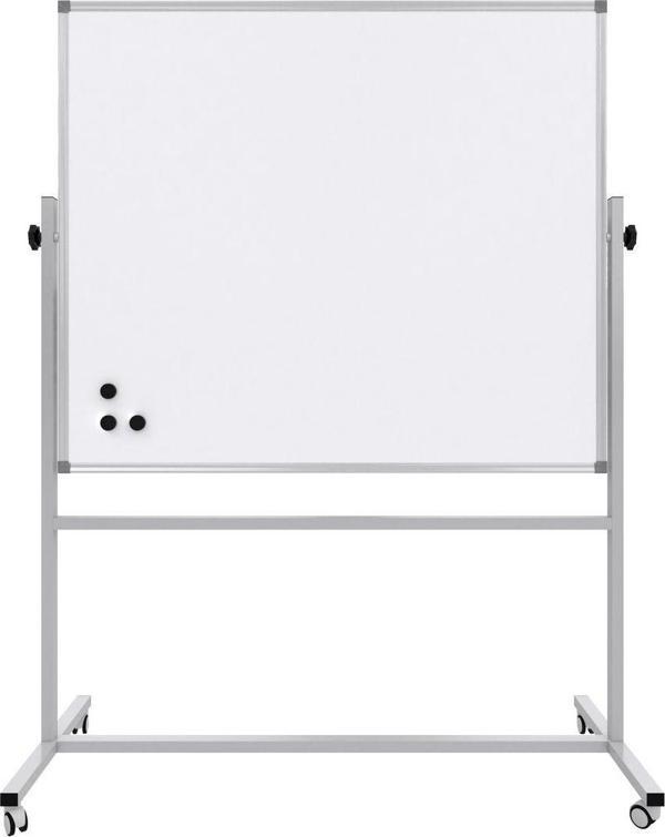 Panda 120 x 200 Cm Mıknatıs Yüzey 360° Dönerliayaklı Çift Taraflı Tekerlekli Mobil Yazı Tahtası - Pan572 - Image 1