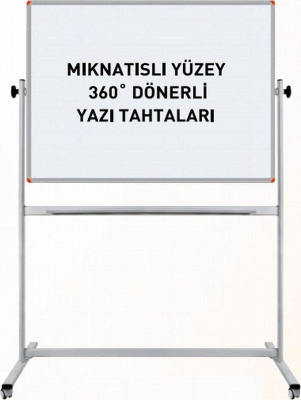 Panda 120 x 200 Cm Mıknatıs Yüzey Mobil Yazı Tahtası 360° Dönerli Pano - Image 1