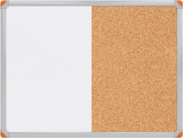 Panda 45 x 60 Cm Yarısı Mantar Yarısı Yazı Tahtası ( Çift Foksiyonlu ) - Pan282 - Image 1