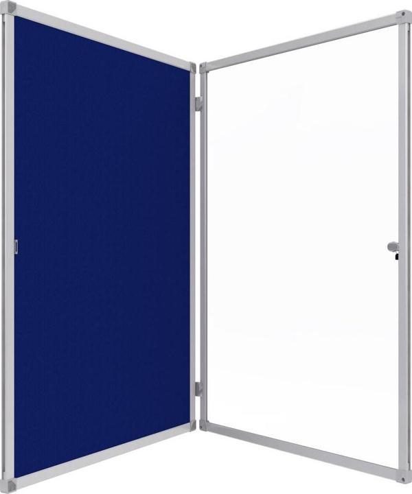 Panda 90 x 120 Cm Alüminyum Kilitli Kapaklı Camekanlı İlan Duyuru Pano - Pan358 - Image 1