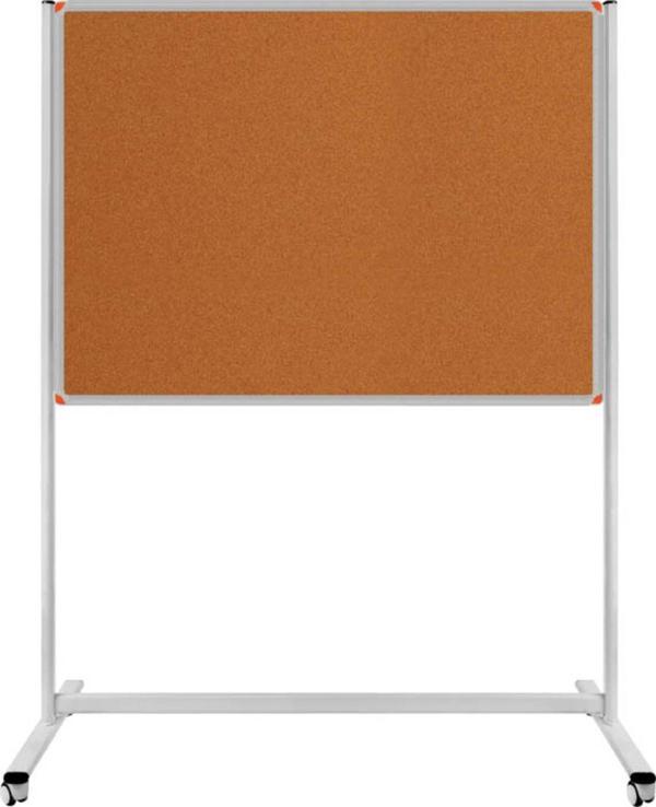 Panda 90 x 120 Cm Sabit Tek Taraflı - Tekerlekli Ayaklı Mantar Pano - Pan171 - Image 1