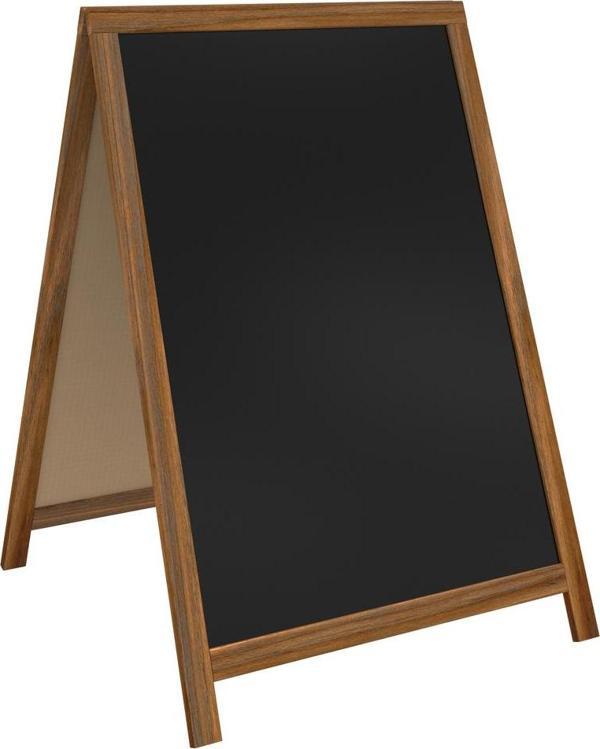 Panda Menü Çatı Tipi Ayaklı Yazı Tahtası Çift Taraflı 50 x 70 Pan120 - Image 1