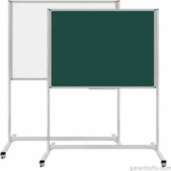 Panda Pan 243 Tekerlekli Ayaklı Beyaz Yazı Tahtası ( 120 x 200 Cm )  - Image 1