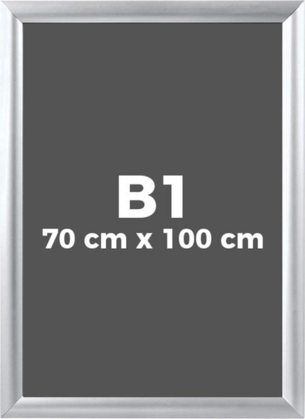 Projeneon B1 70 x 100 Cm Gönye Köşe 1 Adet Alüminyum Çerçeve Aç Kapa Açılır Kapanır - Image 1