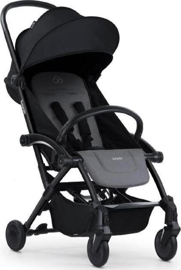 Bumprider Connect 3 Bebek Arabası / Black-Grey Melange - Image 1