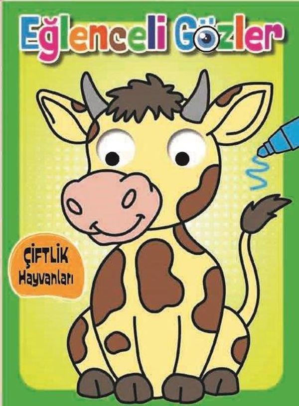 Eğlenceli Gözler - Çiftlik Hayvanları - 0-6 Yaş Yayınları - Image 1