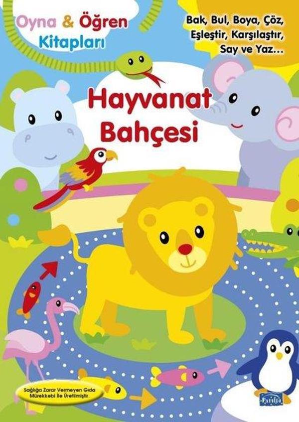 Hayvanat Bahçesi - Oyna & Öğren Kitapları - Parıltı Yayınları - Image 1