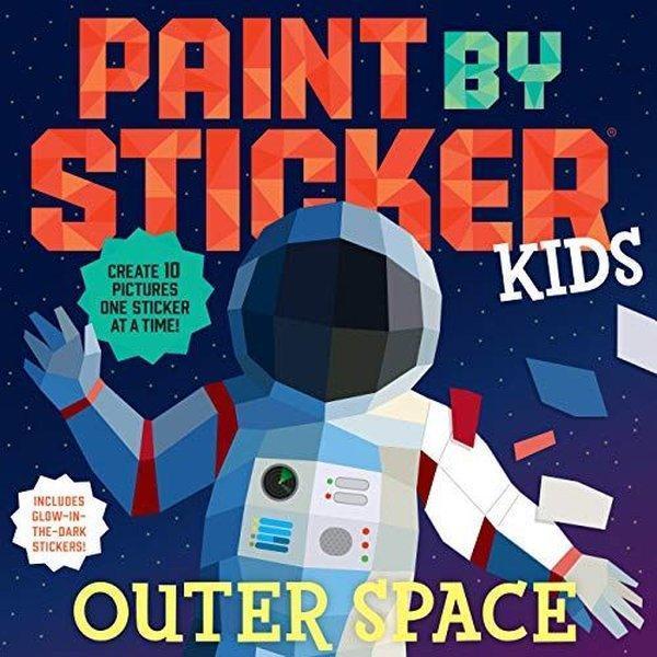 Paint by Sticker Kids: Outer Space - Workman Publishing - Image 1