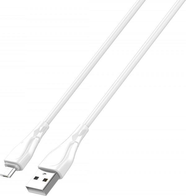 Ldnıo Hızlı Şarj Kablosu Micro Beyaz - Image 1