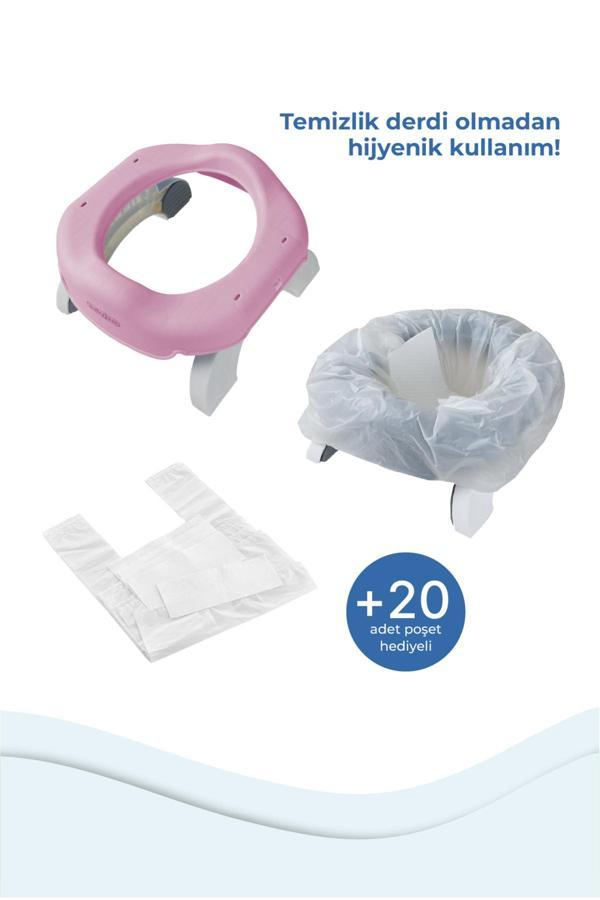 Babyjem Portatif Lazımlık Hediye Poşetli Sarı - Image 1