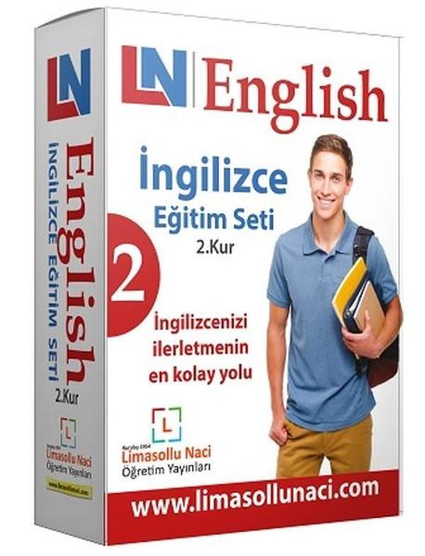 Limasollu Naci 2. Kur İngilizce Eğitim Seti - Limasollu Naci Öğretim Yay. - Image 1
