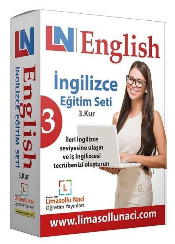Limasollu Naci 3. Kur Advanced and Business English İngilizce Eğitim Seti - Limasollu Naci Öğretim Yay. - Image 1