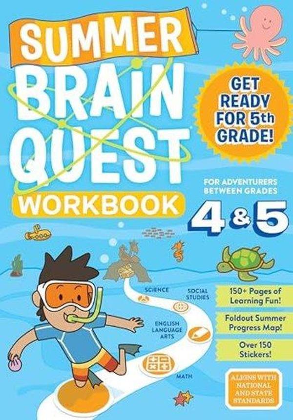 Summer Brain Quest: Between Grades 4 & 5 - Workman Publishing - Image 1