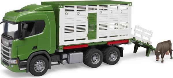 BRUDER 03548 HAYVAN NAKİL ARACI YEŞİL - Image 1
