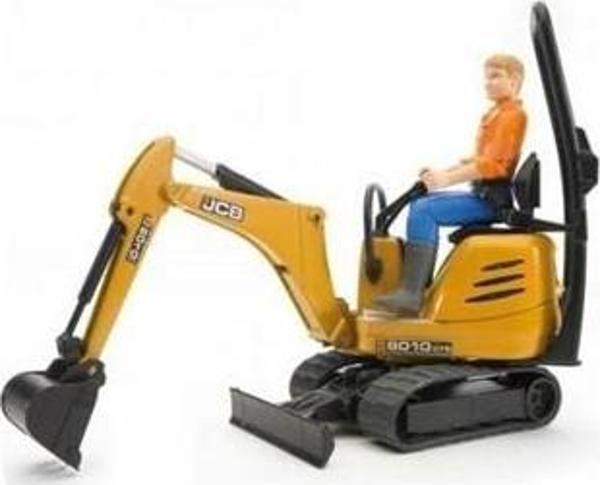Bruder Jcb Küçük Kepçe 8010 Cts Ve İnşaat İşçisi B World 62002 - Image 1