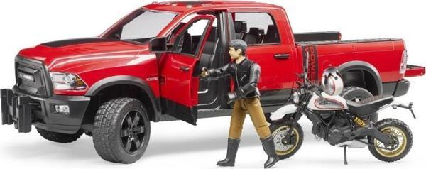 Bruder Ram 2500 Pickup Jet Ski Nakil Aracı ve Sürücüsü 02502 - Image 1