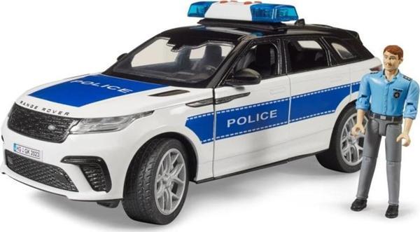 BRUDER RANGE ROVER VELAR POLİS ARACI VE SÜRÜCÜSÜ BR02890 - Image 1