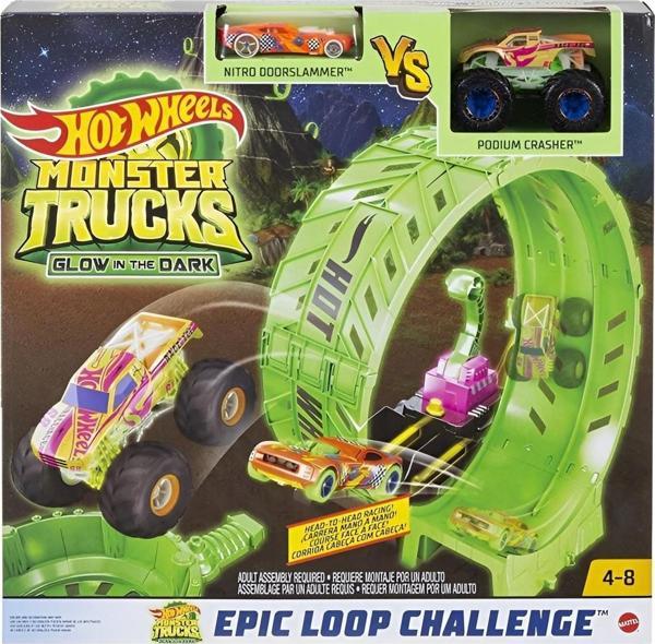 Hot Wheels HW KARANLIKTA PARLAYAN  ÇEMBERDE YARIŞ PİSTİ HBN02 - Image 1