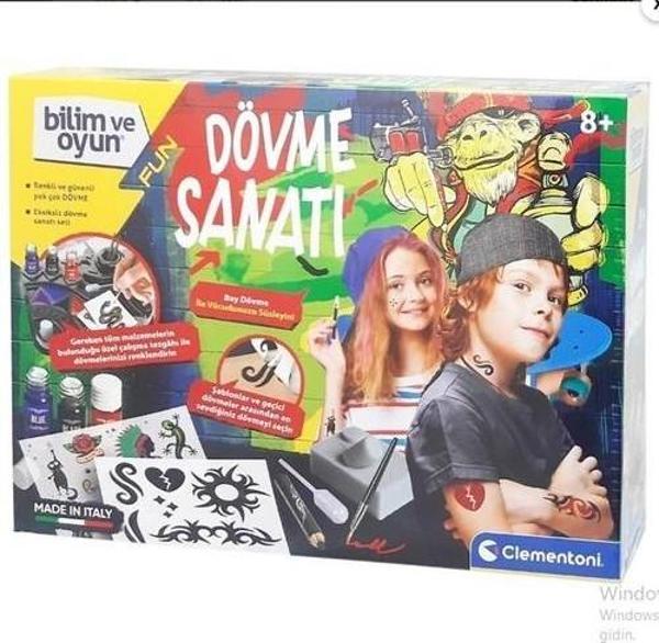 Clementoni Bilim ve Oyun Dövme Sanatı 64329 - Image 1